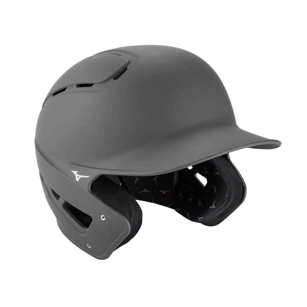 Casco Mizuno B6 Baseball Batting Uomo - Grigie - 51948-AYJW